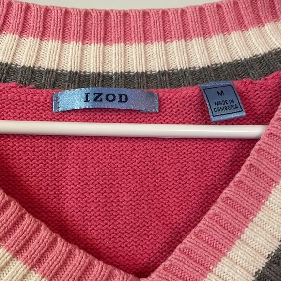 💕 5/25 closet clean out 💕 Izod pink sweater - Picture 3 of 4